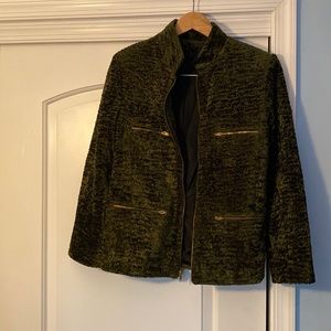 vintage but new gorgeous light green jacket!